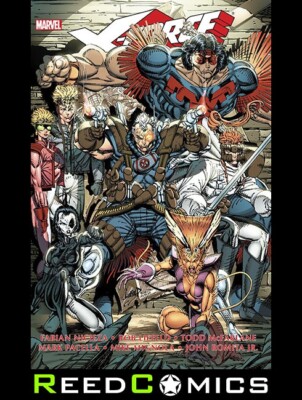 X-FORCE OMNIBUS VOLUME 1 HARDCOVER ROB LIEFELD DM VARIANT COVER (848 Pages)