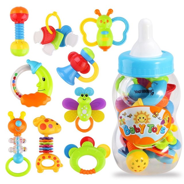 baby rattle toy set
