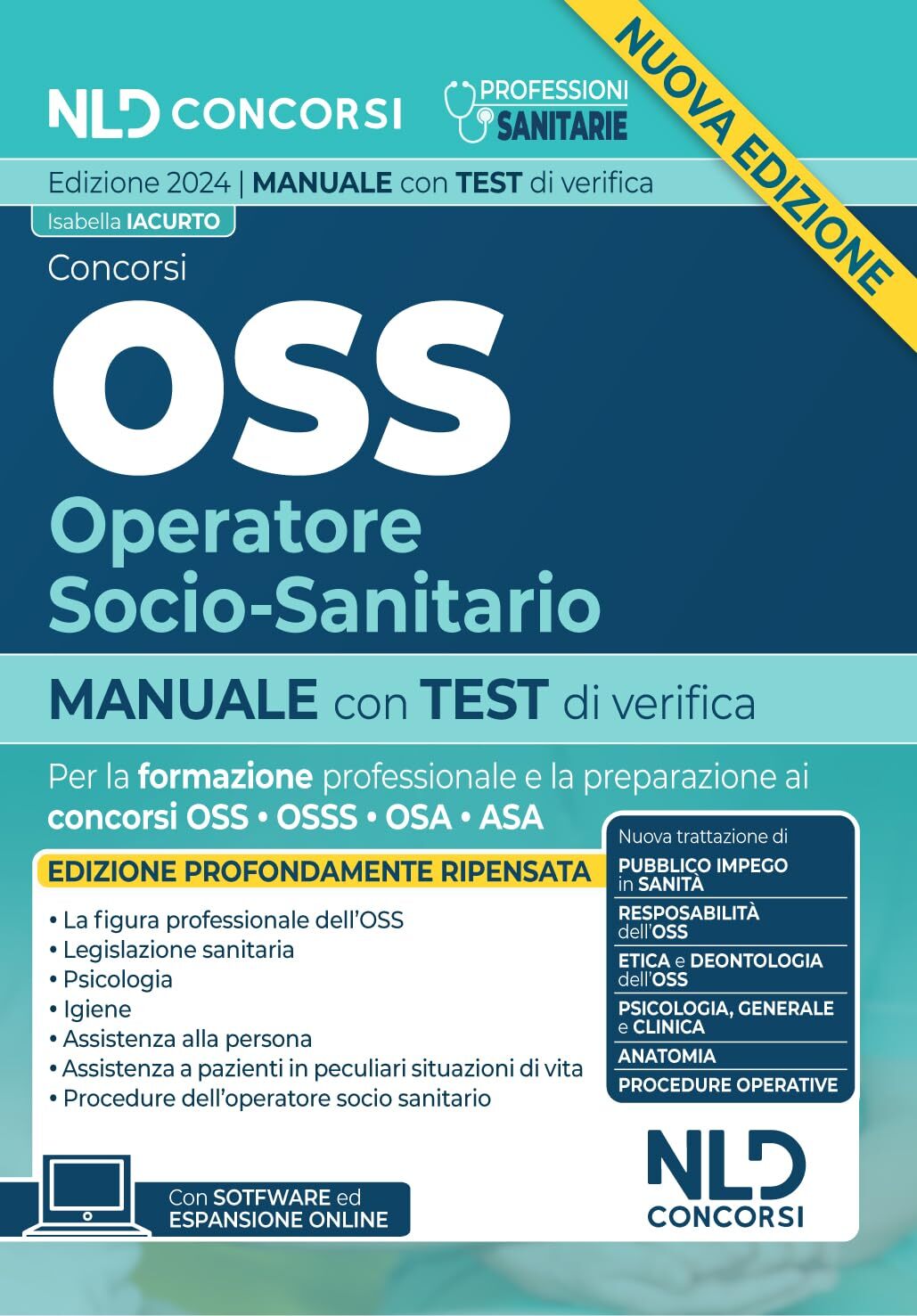 9788833588919 Concorsi OSS Operatore Socio Sanitario. Manuale co...concorsi 2024