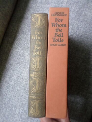 Ernest Hemingway, For Whom the Bell Tolls; Limited Editions Club; Rare, FINE - Afbeelding 1 van 13