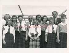 Foto, Sdt. der NVA, Kinder/Jugendliche, auf dem Schiff "Batory", 1951, 5026-778