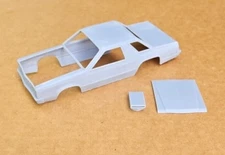 ABS-LIKE RESIN 3D PRINTED 1/25 1978 FORD FAIRMONT BODY SEPERATE HOOD BOB GLIDDEN