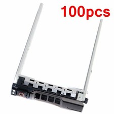 100Pcs 2.5" SFF Drive Caddy Tray 8FKXC for Dell T420 R430 T430 R820 T620 R630 US