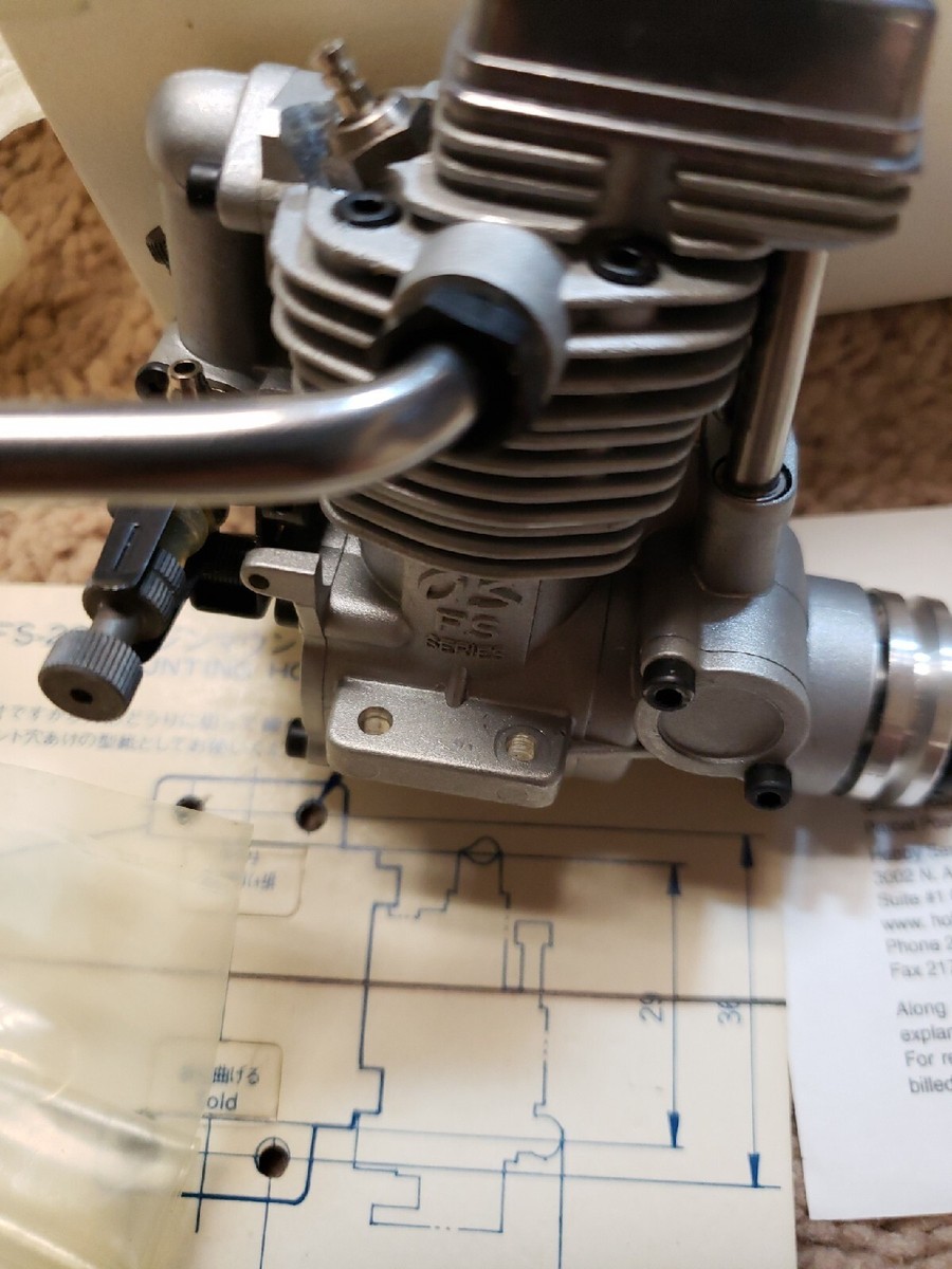 OS FS-20 4サイクルエンジン OS Engine - OS FS-20 four stroke motor - New! GH | eBay