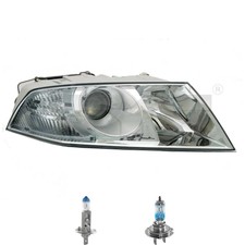 Scheinwerfer rechts inkl. OSRAM Lampen H7 H1 für Skoda Octavia II Combi 1Z5 1Z3