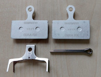 Shimano G05A Rx Resin (Nachfolger G03A) ScheibenbremsbeläGe 1 Paar+Feder+Splint