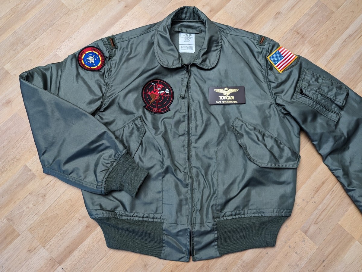 Authentic USA Navy Top Gun Maverick Jacket, Tom Cruise, CWU-36/P 