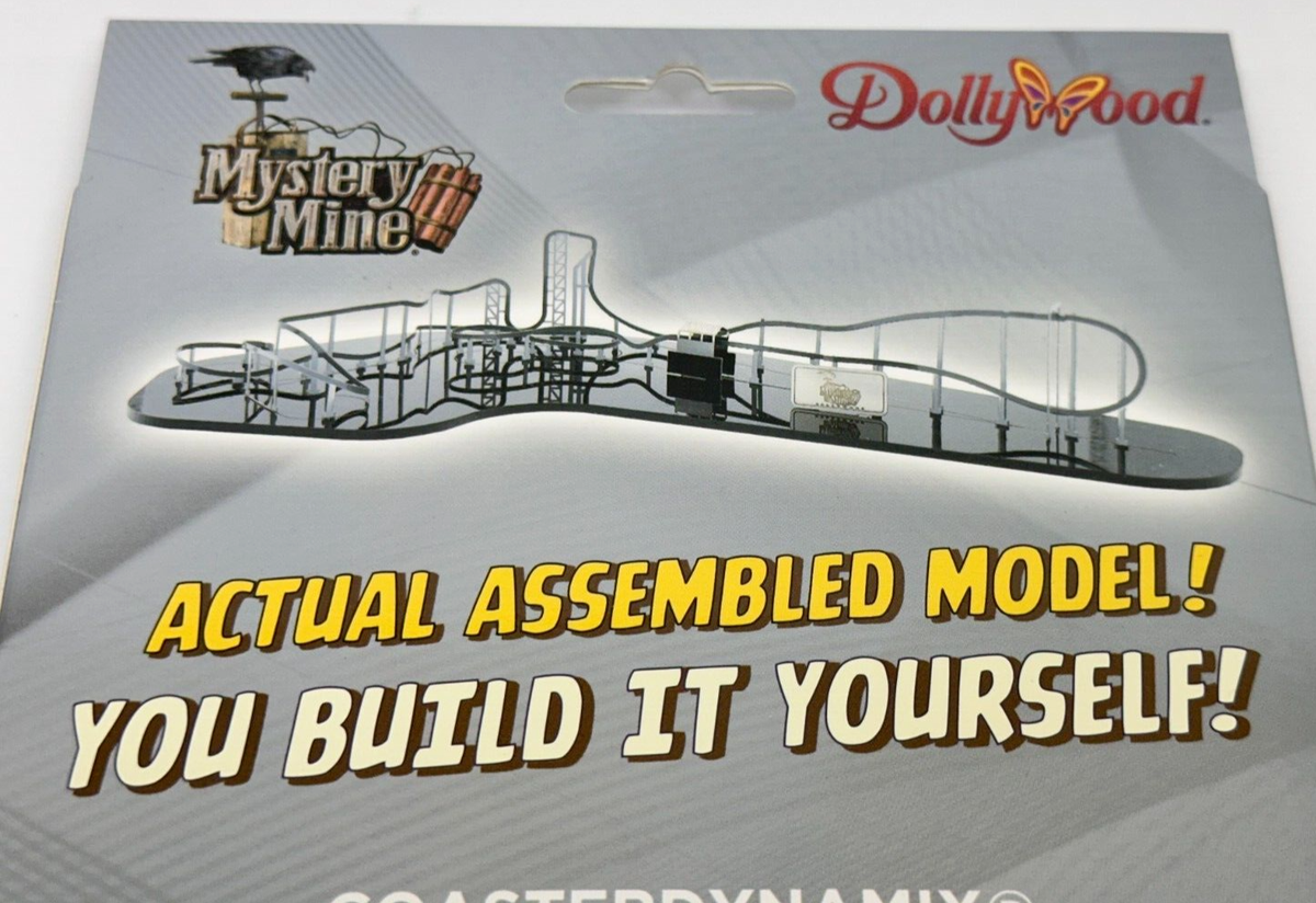 Dollywood Mystery Mine Coaster Dynamix Nanocoaster Minature