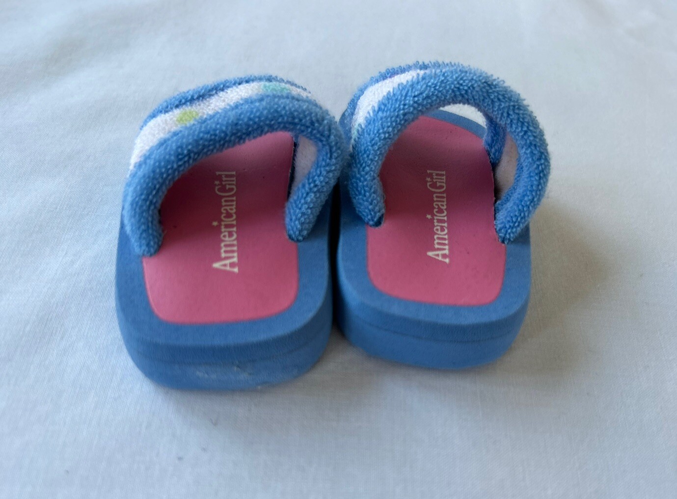 SAOLA Abito abito a bolla bambola americana 2004 in pensione solo pantofole punto blu ottime condizioni