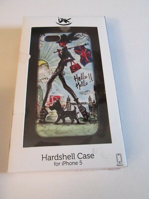 IZAK Hardshell iPHONE 5 CASE Cover ZENOU FASHION ILLUSTRATION NEW Phone UK Hello