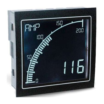 Trumeter Apm-Ct-Ano Amperage Panel Meter,Ac Current