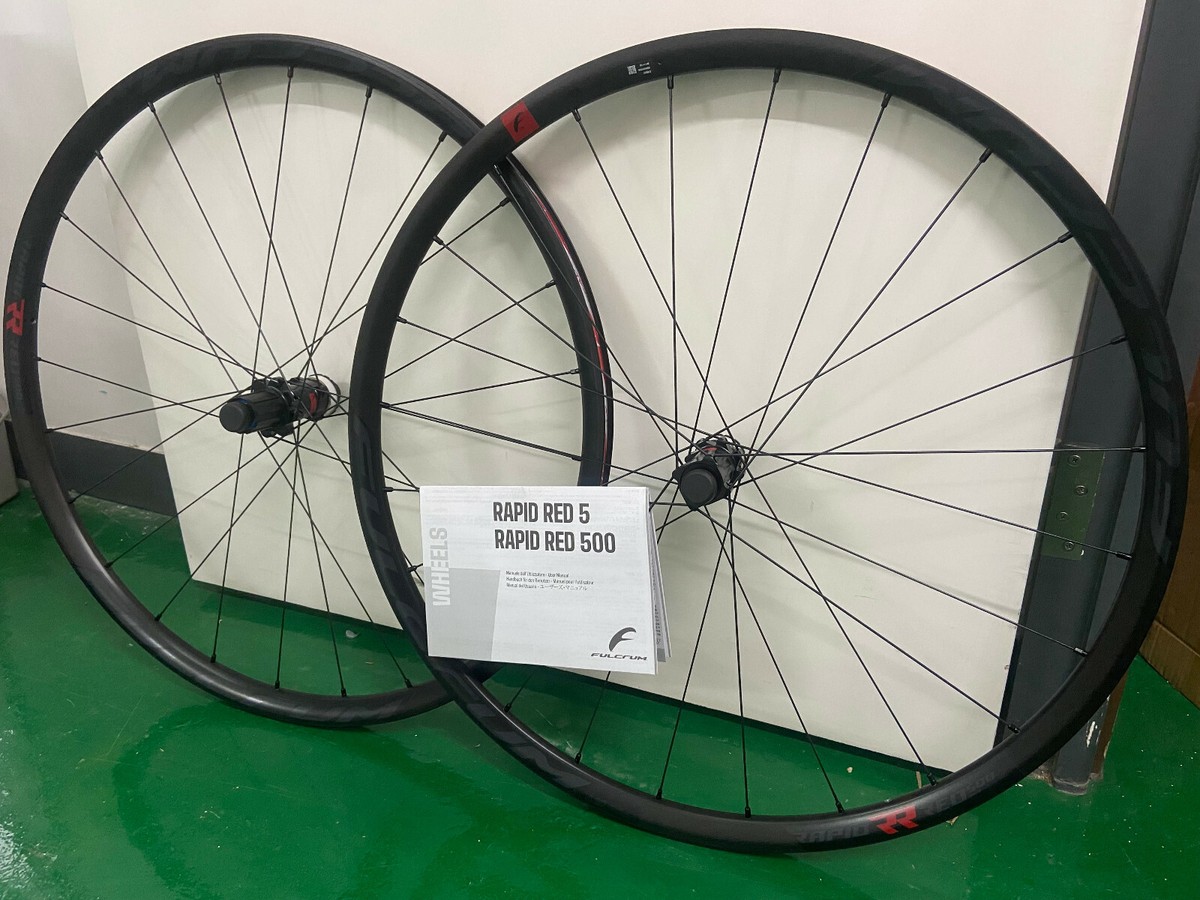 Fulcrum Rapid Red 500 DB Gravel Disc Brake Wheelset For 2 Fulcrum Rapid Red 500 DB Gravel Disc Brake Wheelset For 2