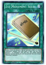 Yugioh! MP 1st Movement Solo - MP15-EN169 - Super Rare - 1st Edition Moderately 