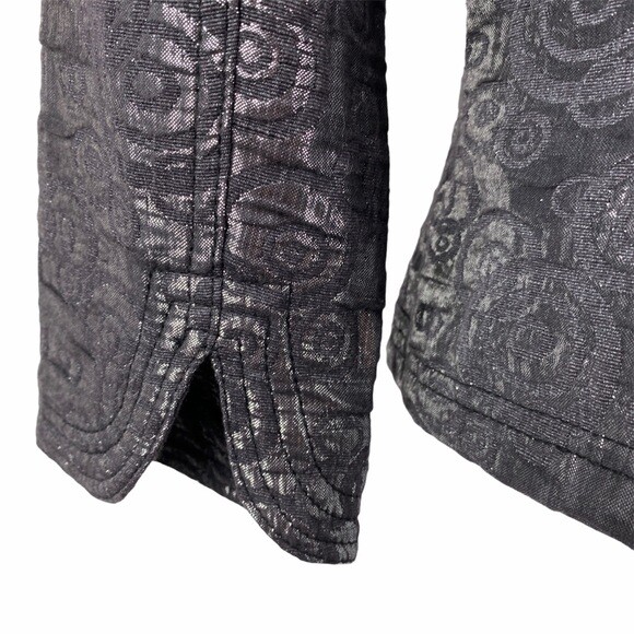 Ruby Rd. Petite Metallic Cropped Jacket Women's 4… - image 6