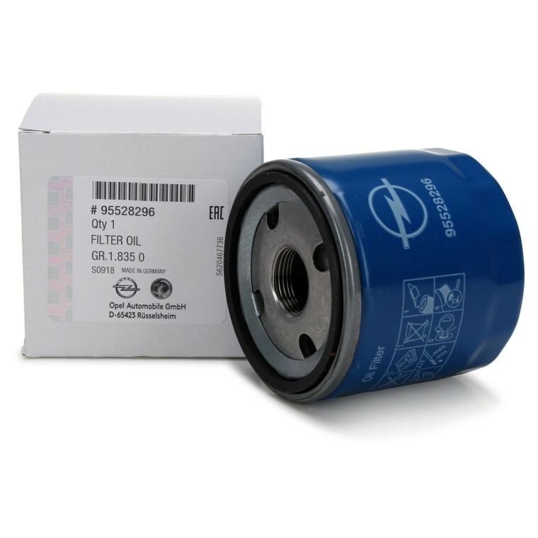GENUINE VAUXHALL PETROL ADAM ASTRA CORSA 1.0 OIL FILTER 95528296