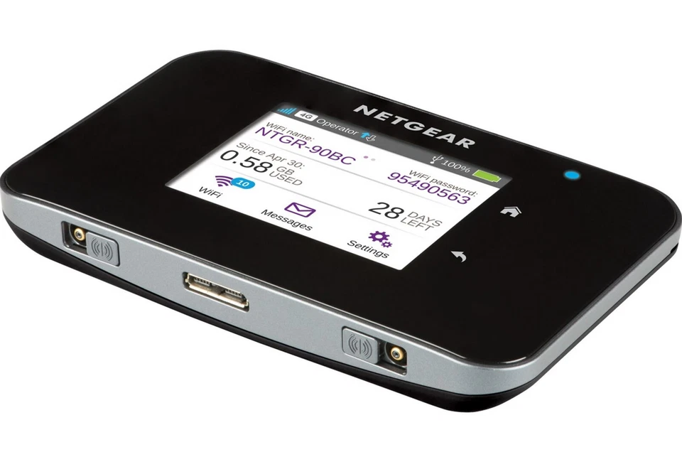 Netgear AirCard AC810S Mobile Hotspot 3G/4G LTE, WLAN, bis 15 Geräte, 600 MBit/s - Bild 2 von 2
