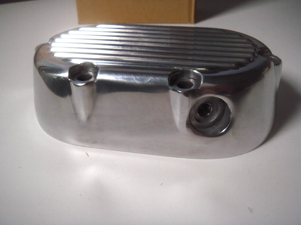 Harley FXR Polished Transmission Side Cover Super Glide 87-94 V-Twin 17-9965 Y1 - Image 4 of 4