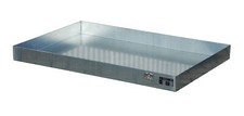 Small container trays for pallets 1200x800x100mm 60 litre drip tray