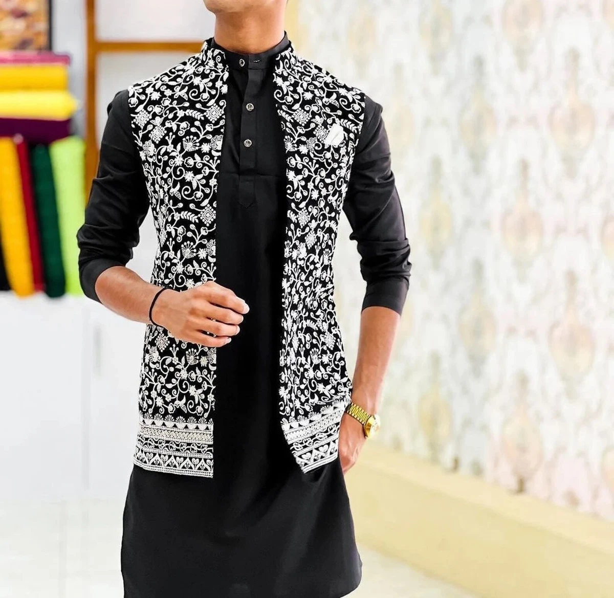 Nehru jacket deals and kurta pajama