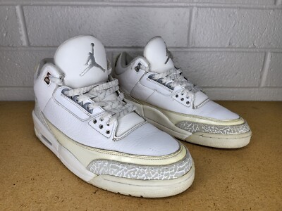 Air Jordan 3 Retro Pure Money 2010 Release Mens Size 11 398613-102