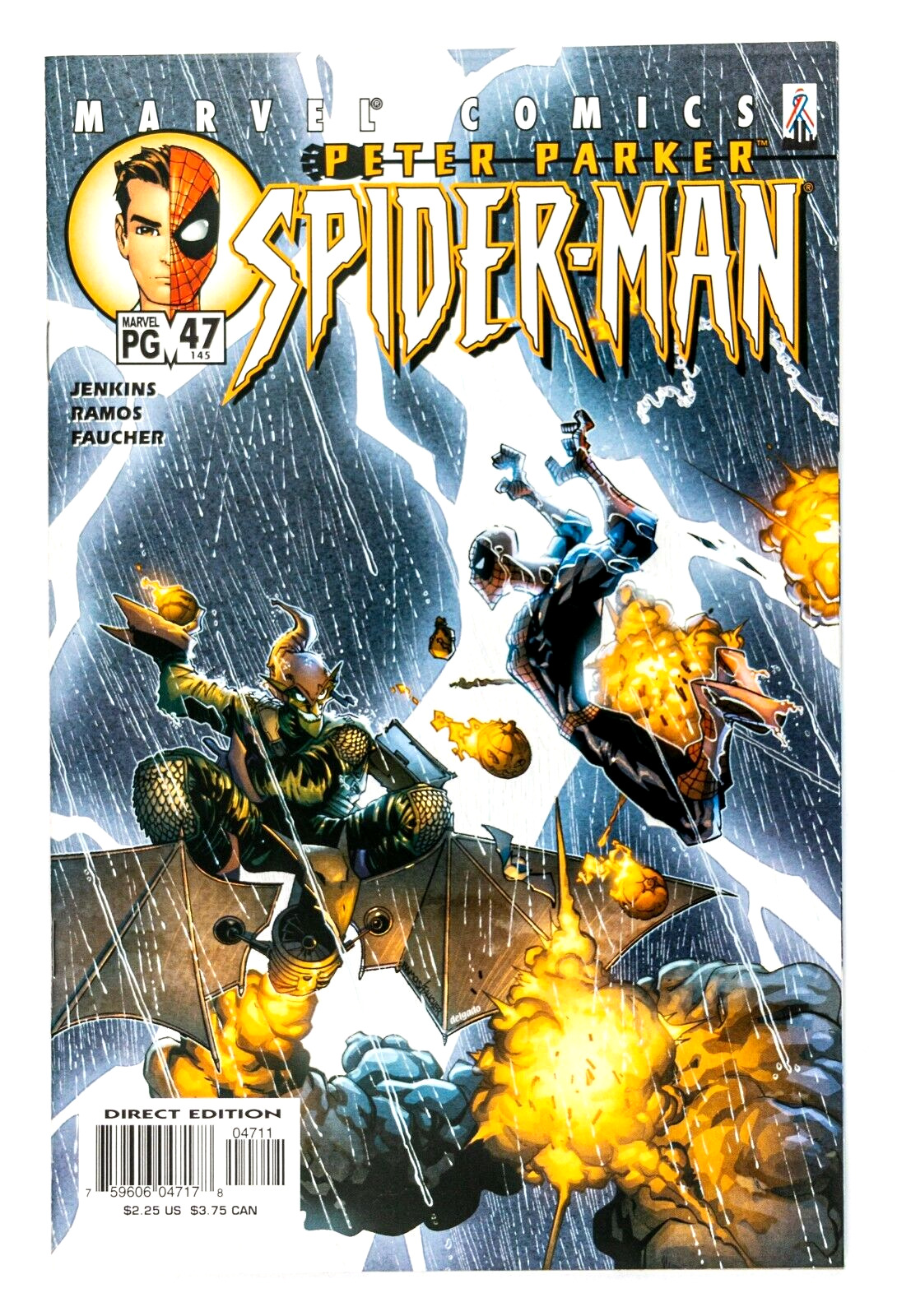 Peter Parker Spider-Man #47 (2002 Marvel) Green Goblin & Flash Thompson App! NM-
