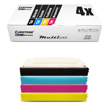 4x Toner f�r Lexmark Optra C 500 N CMYK