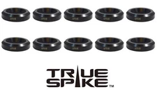 20 TRUE SPIKE LUG NUTS FLAT SEAT WHEEL ADAPTER WASHER TO 60 DEGREE TAPERED
