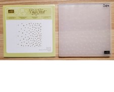 Stampin' Up - Big Shot Embossing Folder Scattered Sequins Retired