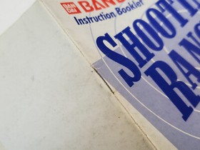 Shooting Range Original Authentic NES Nintendo Manual *