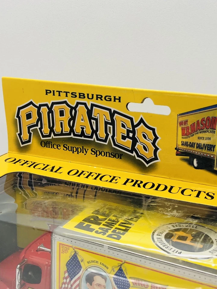 Pittsburgh Pirates WB Mason Truck SGA MINI TRUCK REPLICA 2ND VERSION NEW IN BOX - Image 3 of 4