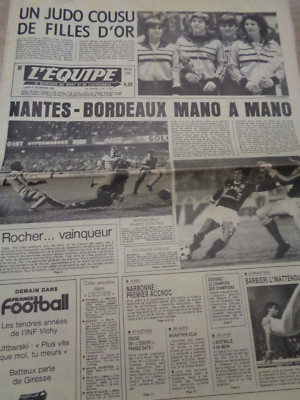 L'EQUIPE JOURNAL 18/03/1994; Limoges coule/ Qui pour le PSg