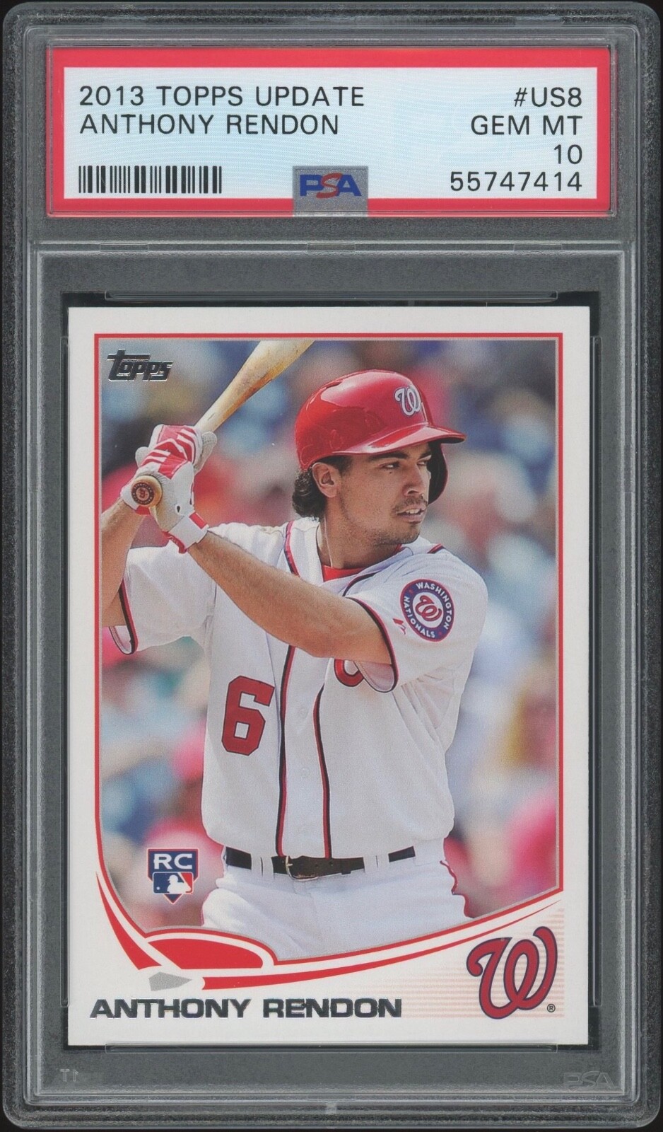 2013 Topps Update #US8 Anthony Rendon RC PSA 10