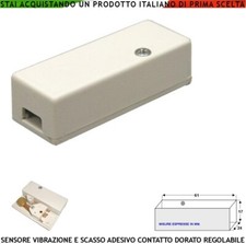 Rilevatore Scasso Furto Adesivo Antifurto Pareti Regolazione Meccanica Allarme