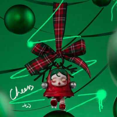 Jingle All the Way Red - POP MART Skullpanda Tell Me What You Want