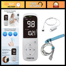 Large Display Pulse Oximeter for Adults Infants, Real-Time SpO Monitoring, He