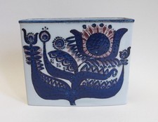 Vintage Royal Copenhagen Tenera slab vase by Berte Jessen, Denmark