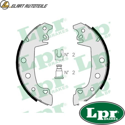 JUEGO ZAPATAS FRENO 02850 RENAULT ESPACE/II/VAN FUEGO 16 17 18/Variable/Van 2.1L - Imagen 1 de 6