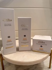 d'Alba Vita Anti aging Toner, Capsule Serum,  Toning Anti Aging Cream Exp 06/28