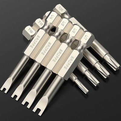 50mm Schraubenzieher Bits Phillips/Slotted/Torx/Hex/Tri Wing/Snake Eye Bits Satz
