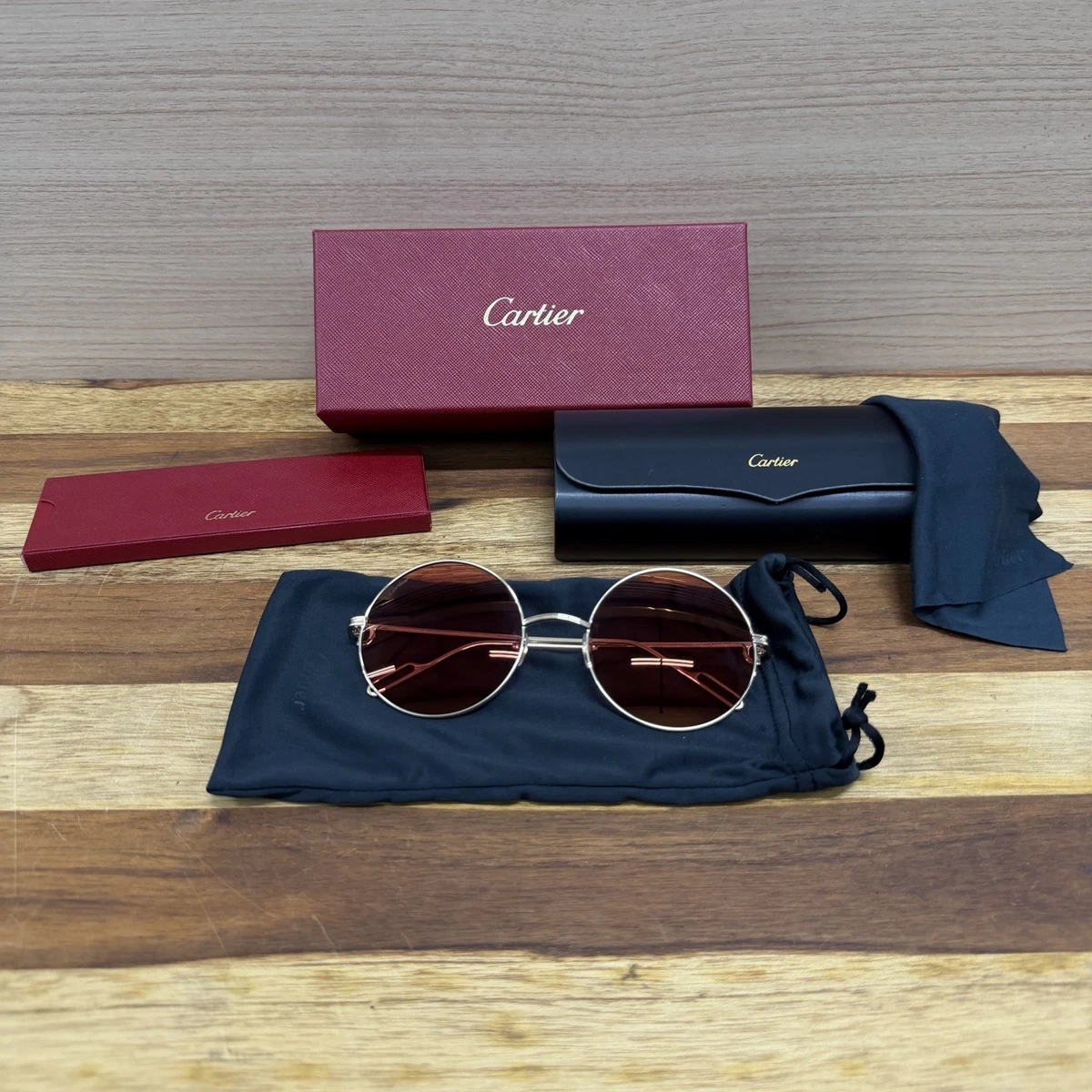 Cartier Mirrored Sunglasses for Men for sale | eBay