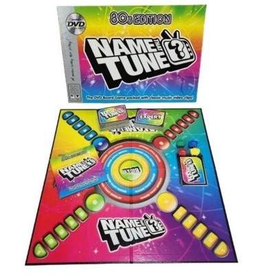 Name That Tune 80's Edition DVD Board Game-Complete