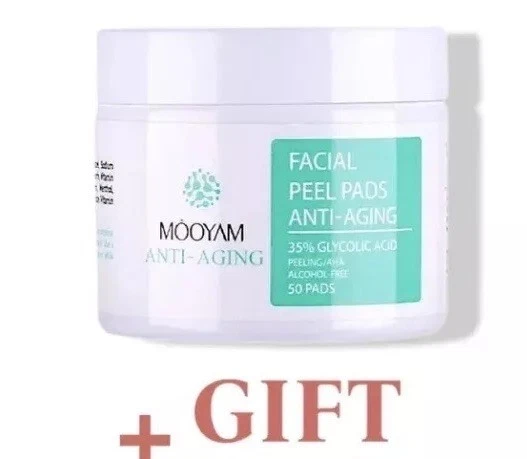 Glycolic Acid 35% Facial Exfoliating Peel Pads AHA Green Tea - 50 PADS FREE 🎁 - Image 2 of 4