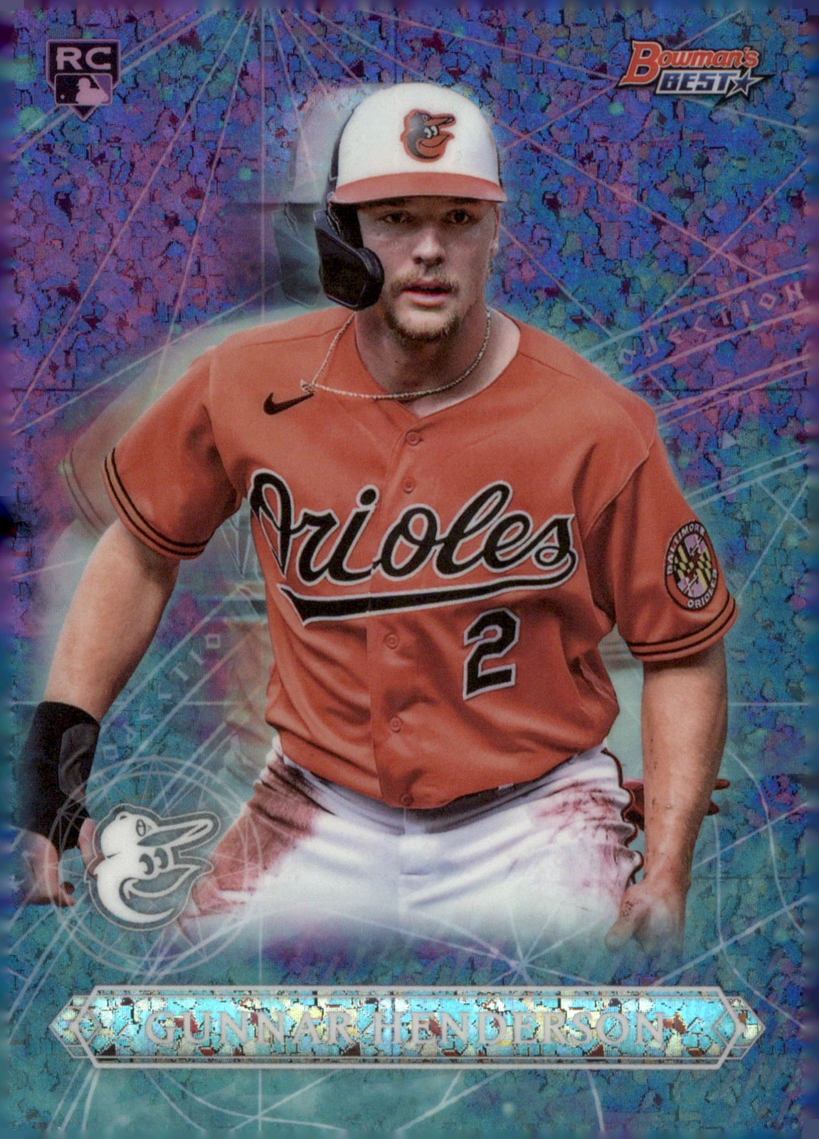 2023 Bowman's Best #AP-4 Gunnar Henderson Astral Projections RC Mini-Diamond