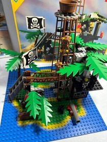 LEGO Pirates I:  Forbidden Island 6270 (1989) Box, Instructions