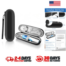 Electric Toothbrush Travel Case for Oral B iO and Pro Handles EVA Hard Shell