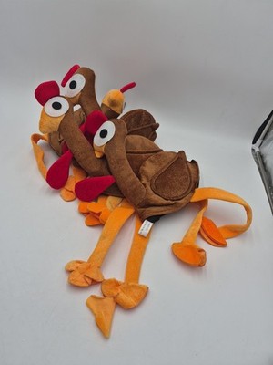 Set Of 4 Turkey Hats Halloween Thanksgiving Football Or Just For Fun 