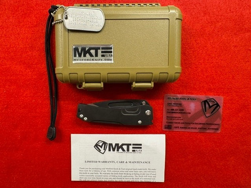 MEDFORD KNIFE & TOOL SLIM MIDI TACTICAL KNIFE, BOXED, UNUSED, UNSHARPENED (902)