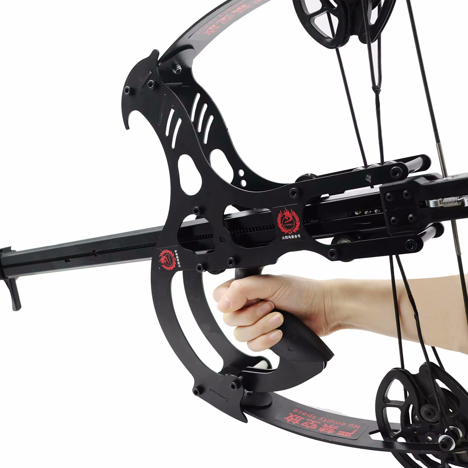 All-metal Composite Bow 50-shot Steel Ball Bow 50-60 pounds 8mm steel balls