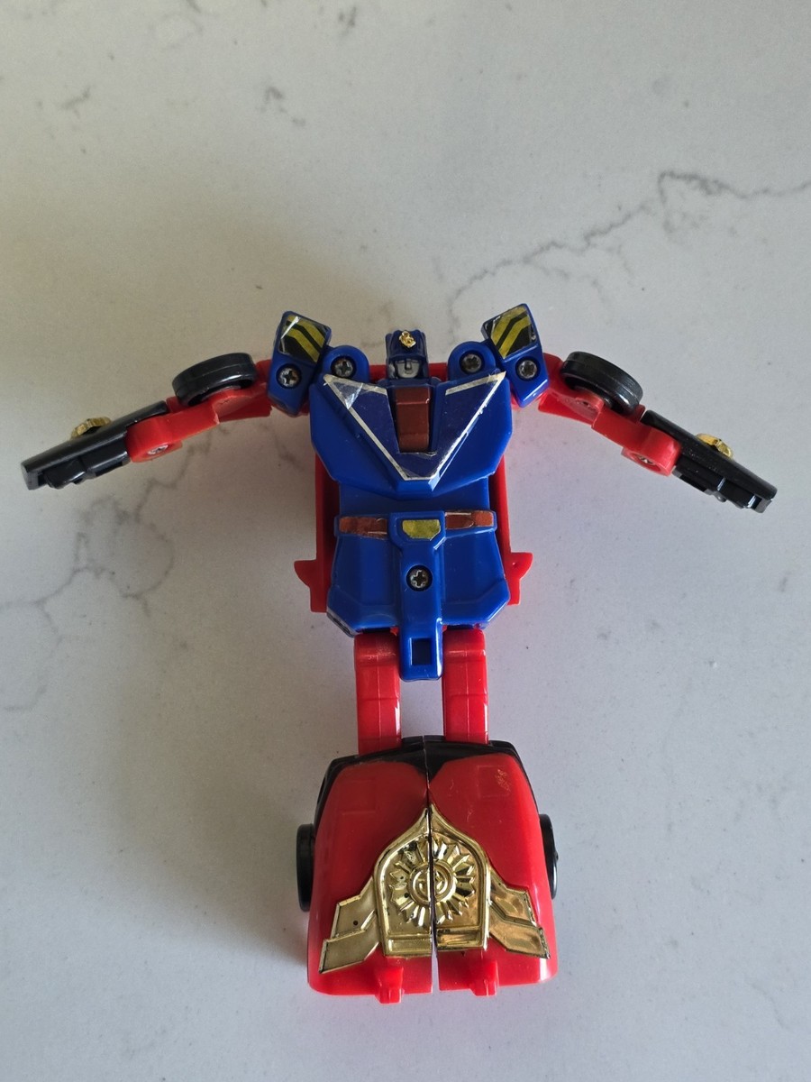 Vintage Takara Brave Police Transformer Corvette BP-110 Deckerd