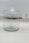 Vintage Pyrex Flameware 6 Cup Coffee Percolator Pot Complete 7759 7756